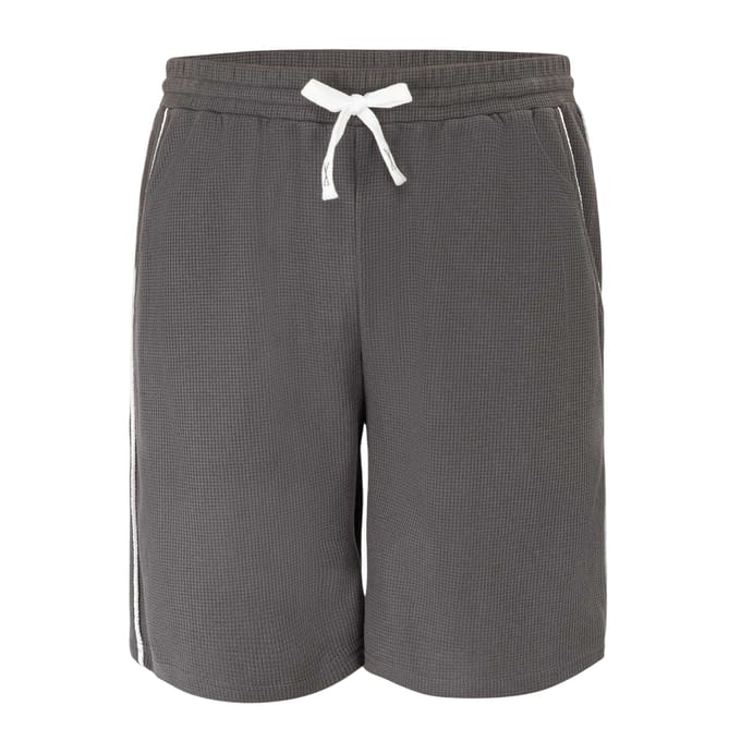 Fabric Heren Shorts Katoenmix (Donkergrijs)