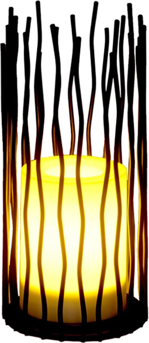 DILAMPO - LANCASTER - DESIGN CANDLE - USB OPLAADBAAR -