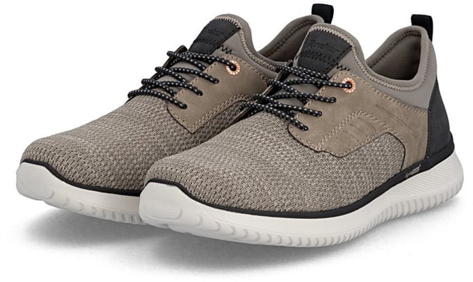 Rieker Heren Instappers B9651-64 Beige Blue