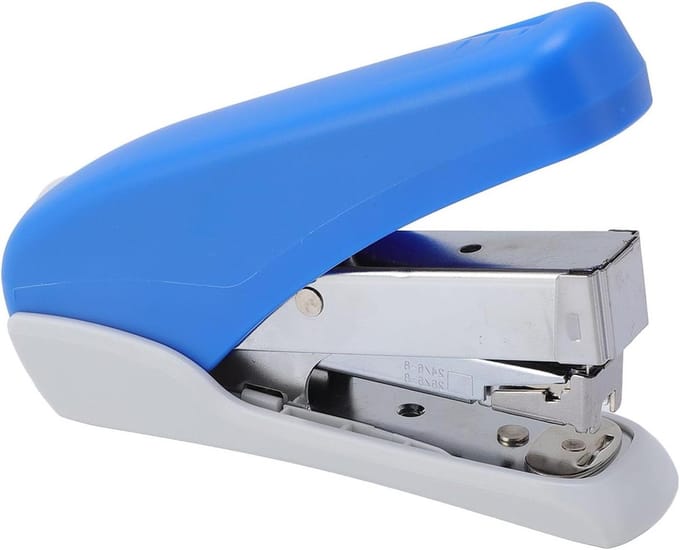 Bureaunietmachine - Handnietmachine - Papier Werk - Moeiteloos Laden - 40 Vel - Blauw