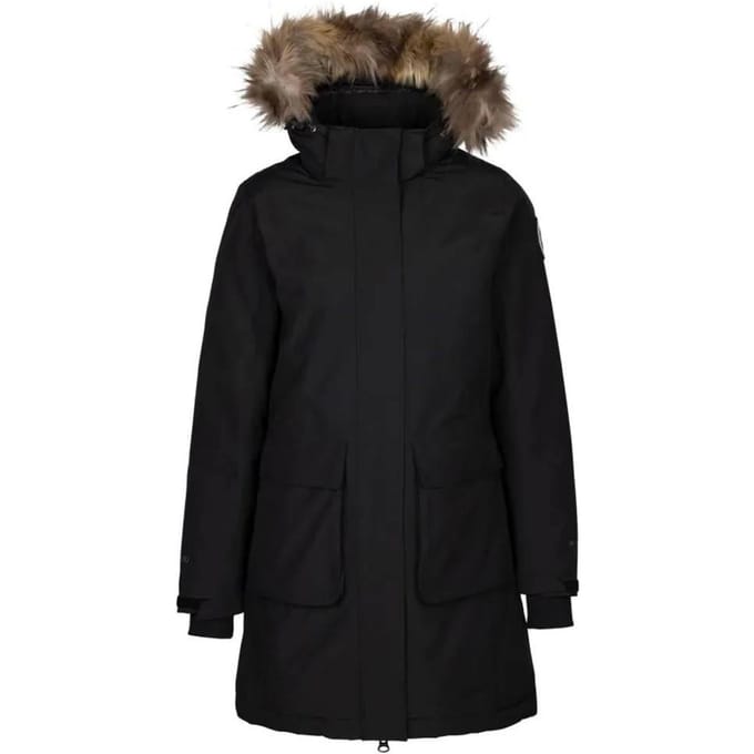 Trespass Dames/Dames Ellington DLX Jas (Zwart)