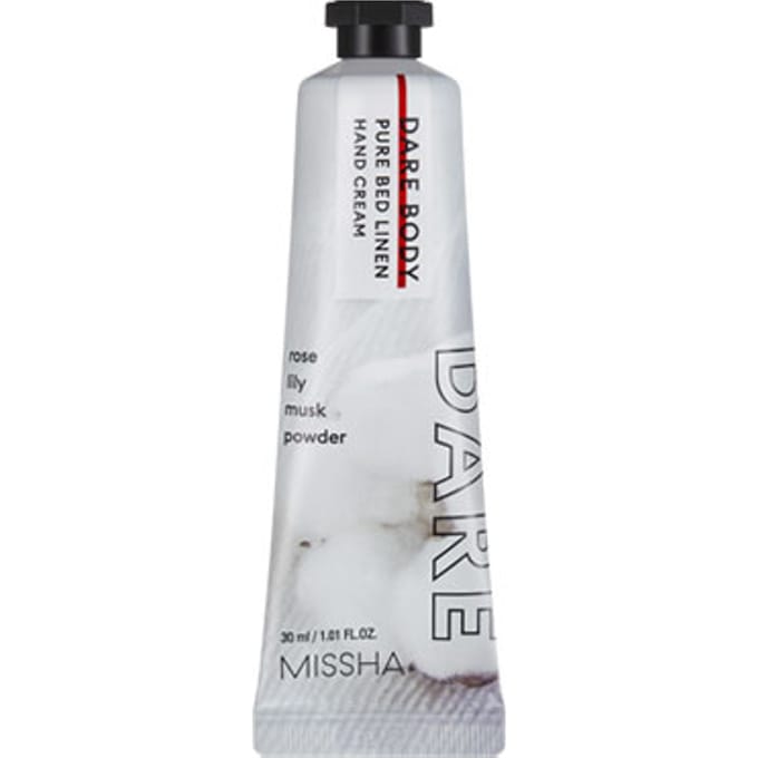 MISSHA - Dare Body Hand Cream - 30ml - Pure Bed Linen