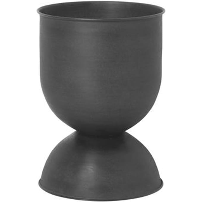 Ferm Living - Hourglass Bloempot - S - zwart