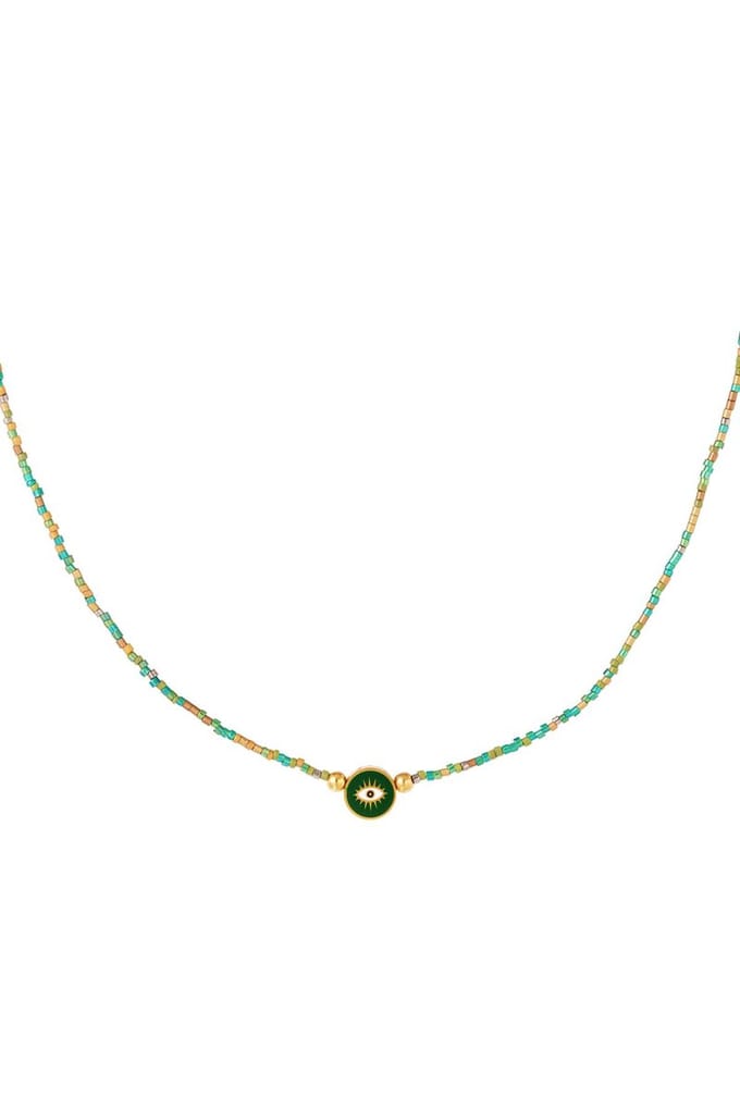 Ketting - oog - Groen - Glas- yehwang