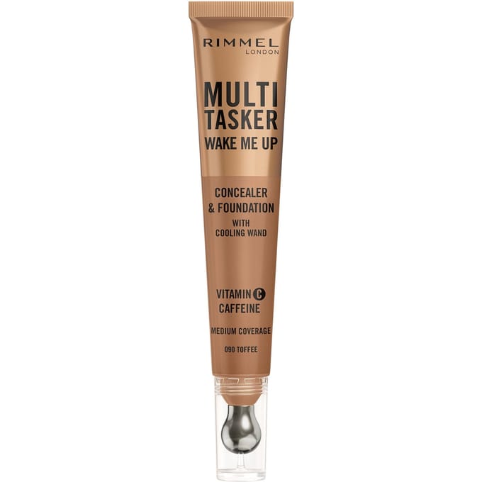 Rimmel Multi-Tasker Wake Me Up Foundation en Concealer 20 ml (Verschillende Tinten) - 090 Toffee