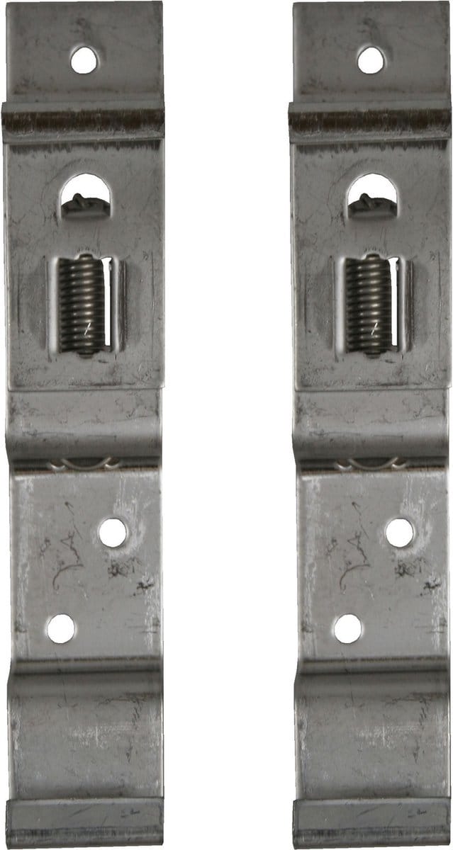 Benson Kentekenplaatklem - Nummerplaatklem - RVS - 2 stuks