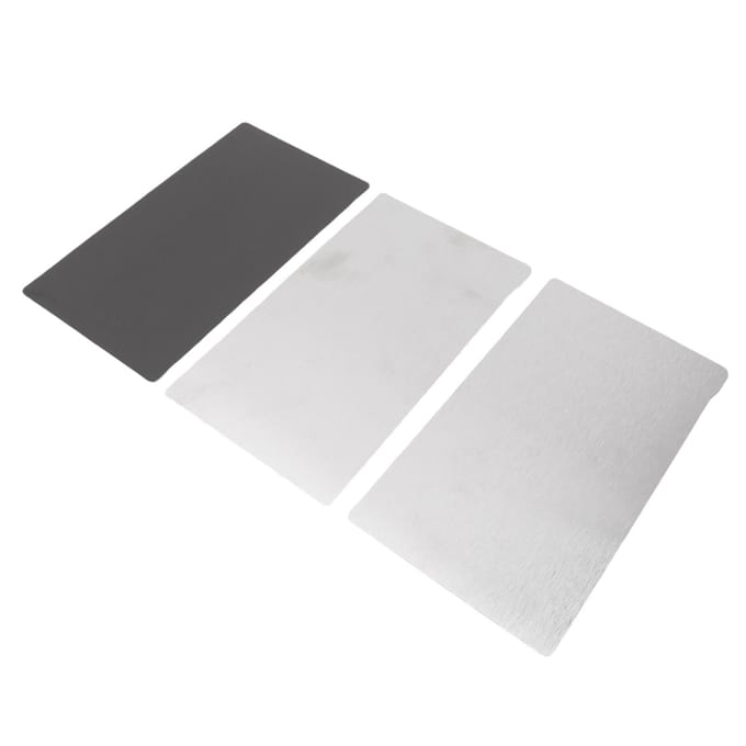 2 stuks Flexibele Bouwplaat Vervanging voor Mono M7 M7Pro 3D Printer 228x131mm Printbed Zacht white