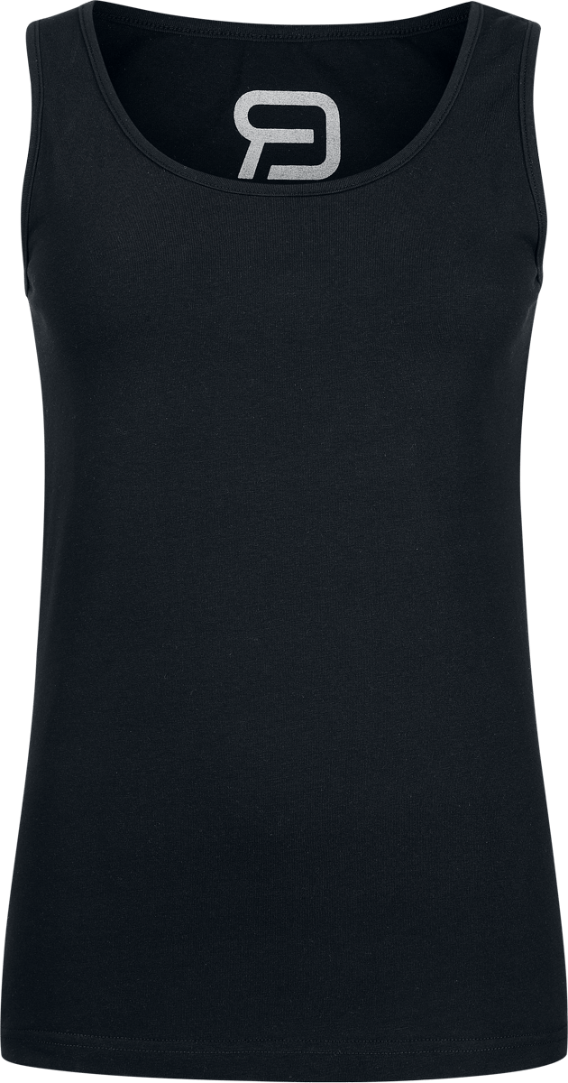 R.E.D. Rock-Engineered Design zwart/paars gestreepte top in een dubbele verpakking - Dames - S