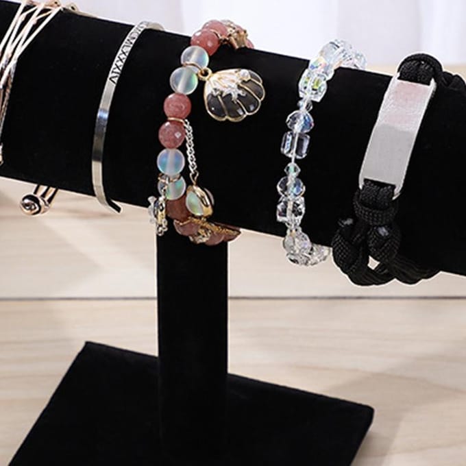 Sieraden Display Standaard Eenvoudig Modieus Armband Scrunchies Houder voor Thuis Juwelierswinkel Etalage white