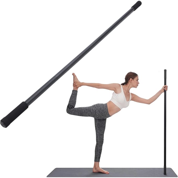 Allecto - Yoga Stick - Verstelbare Stretch Stick voor Postuurcorrectie en Flexibiliteit