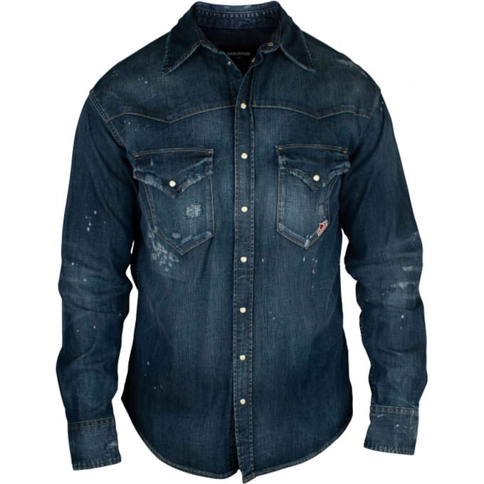 Dsquared2 Overhemd Blauw