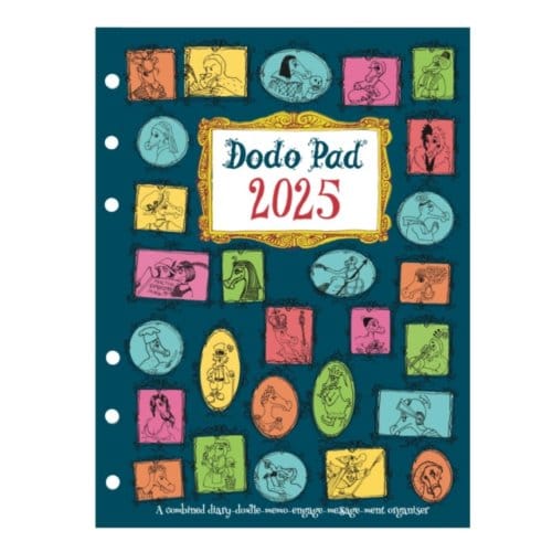 The Dodo Pad Filofax-Compatible 2025 A5 Refill Diary - Week To View Calendar Year - Lord Dodo