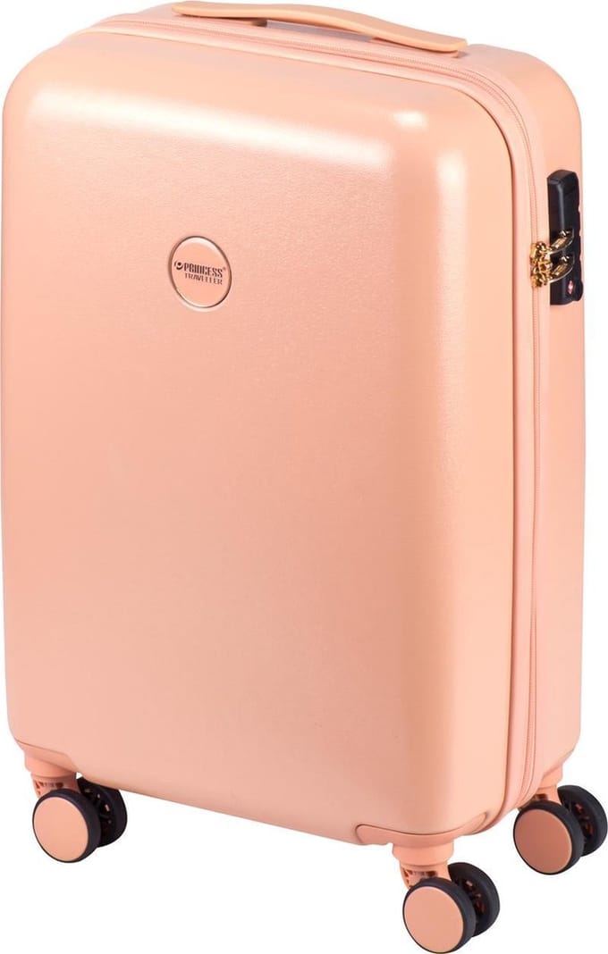 Princess Traveller Harlem - Handbaggage Koffer - Roze - S - 55cm