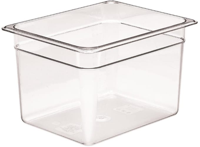 Cambro Polycarbonaat Bak GN1/2 200mm DM746