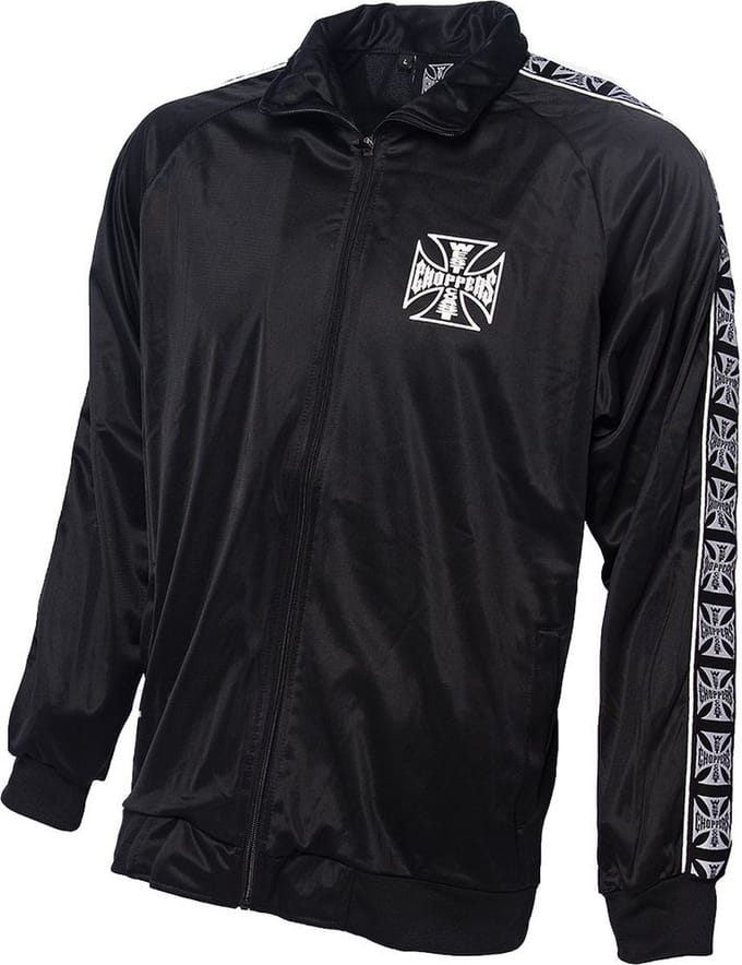 WCC West Coast Choppers Track suit Trainingsjack OG Black