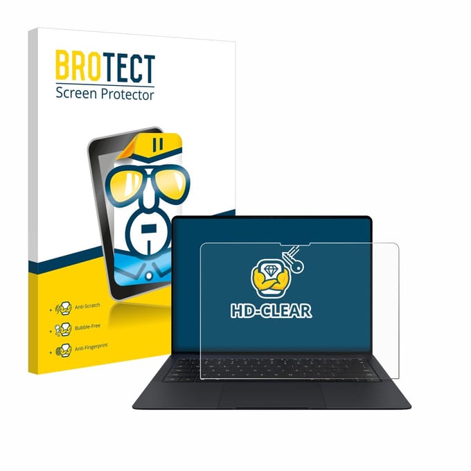 BROTECT - Screenprotector voor Huawei MateBook X Pro 2024 - Folie Beschermfolie transparant