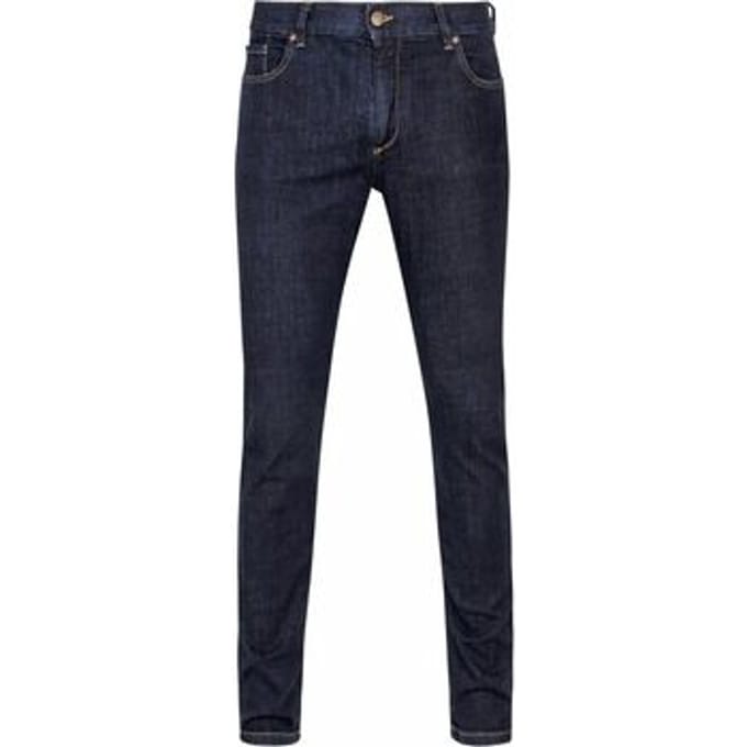 Alberto Slim DS Authentic Denim Donkerblauw (navy) - Maat W 34 - L 34 - Heren - Jeans