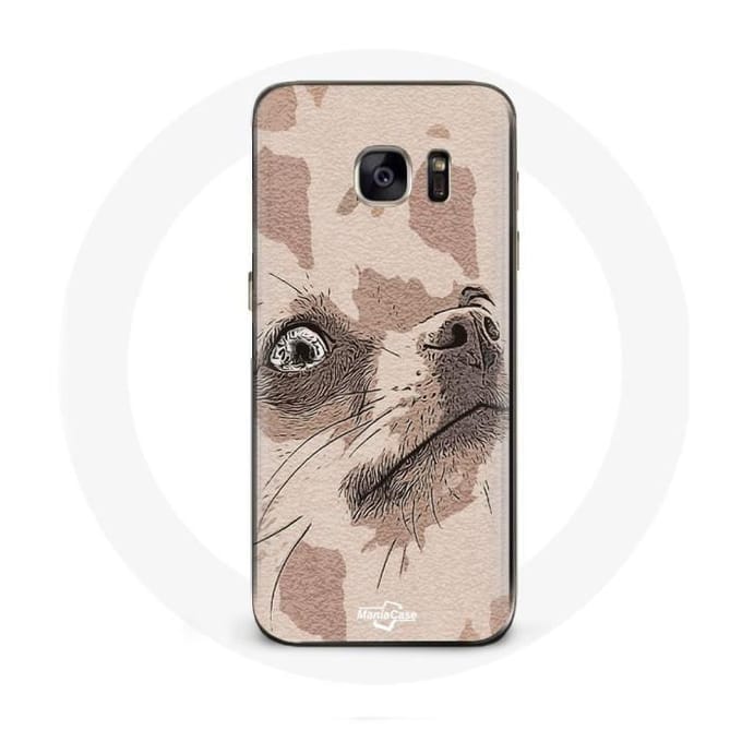 Coque pour Samsung Galaxy S7 Edge Chihuahua Race de chiens