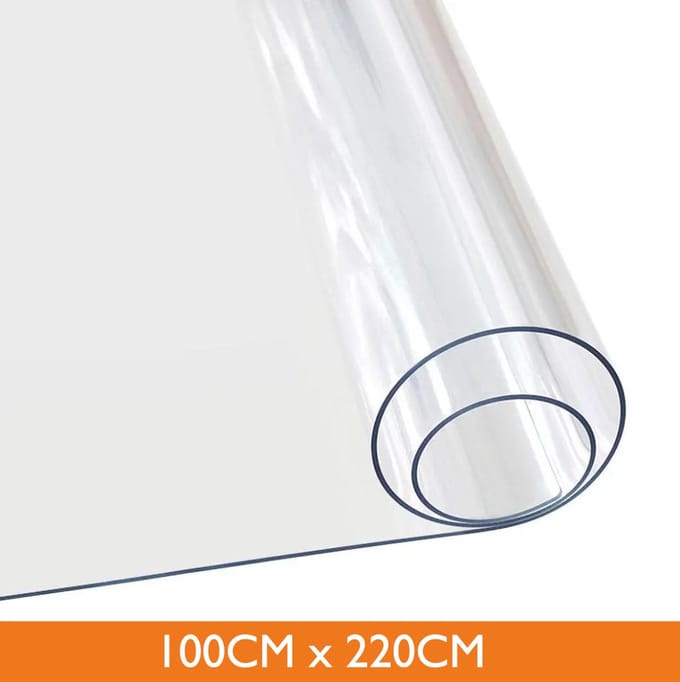 Simple Fix -Tafelzeil - Tafelbeschermer - Tafelzeil transparant - 100cm x 220cm