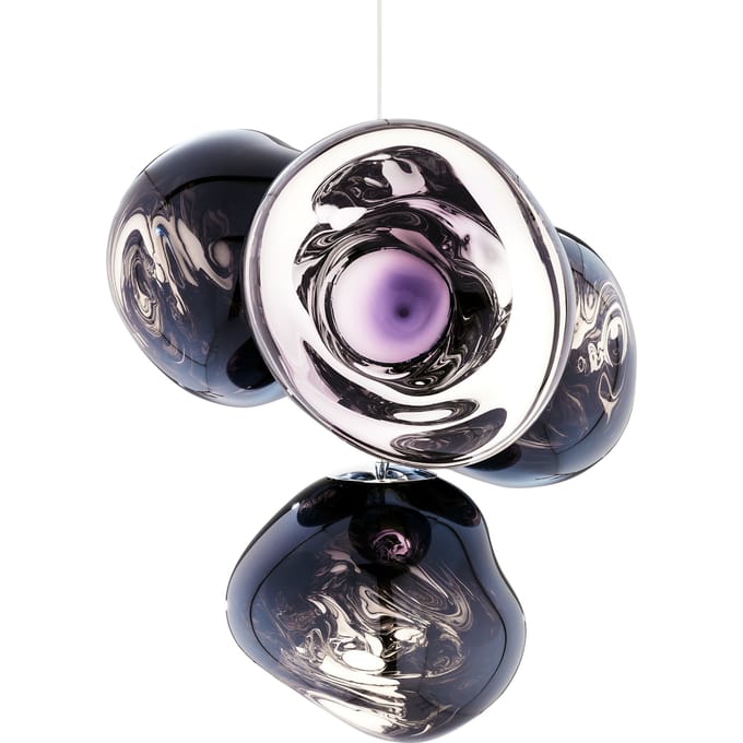 Tom Dixon Smeltkroonluchter Kleine hanglamp - smoke