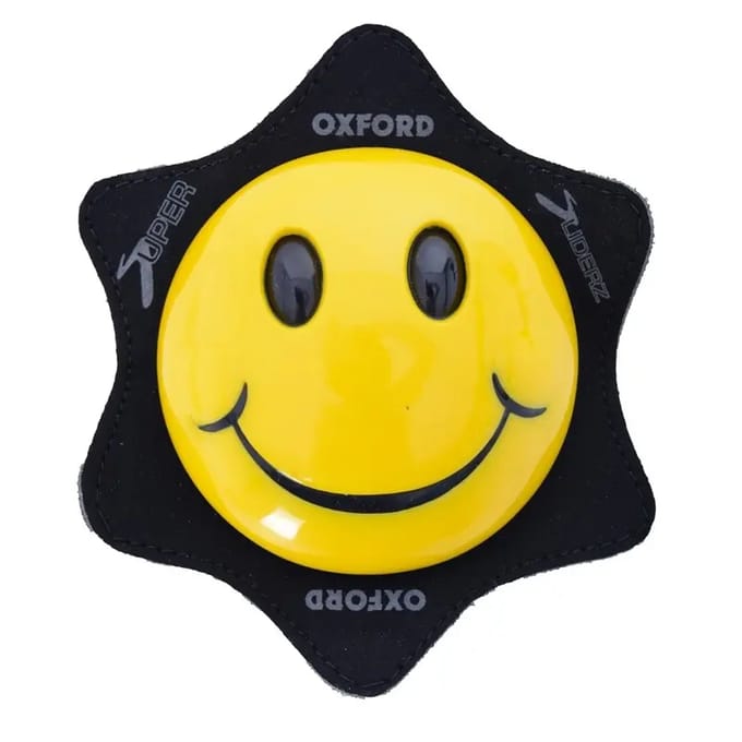 Motorfiets knieschuiver Oxford Smiley
