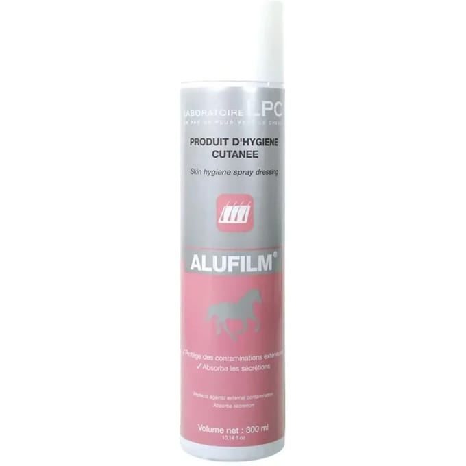 Aluminium verbandspray voor paarden Lpc Alufilm