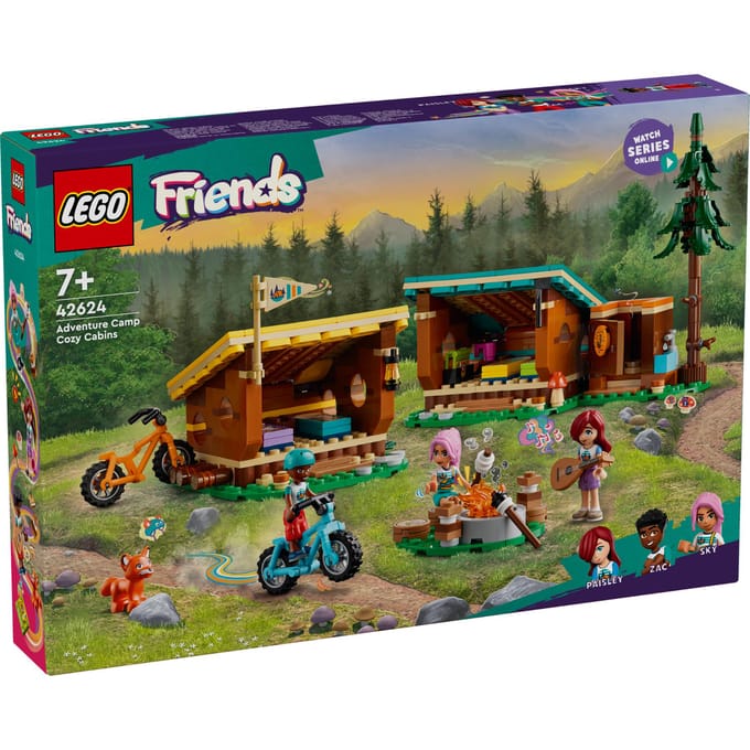 LEGO 42624 Avonturenkamp knusse boshutten Bouwsets