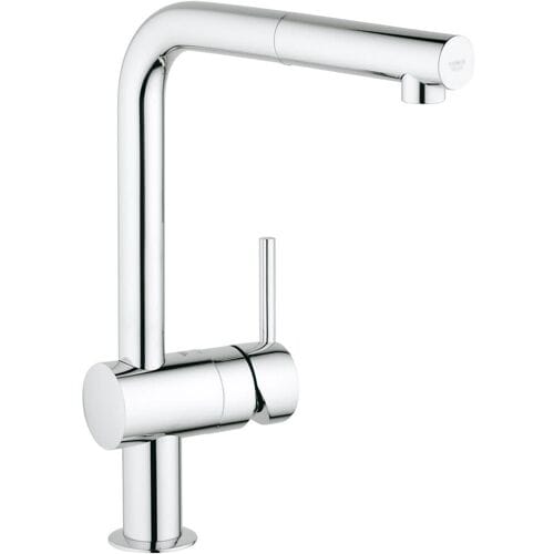 Grohe Minta - Keukenkraan met uittrekbare handdouche, chroom 31397000