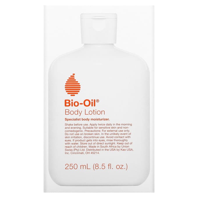 Bio-Oil, Bodylotion, Gespecialiseerde Body Hydraterende Crème, 250 ml (8,5 fl oz) white