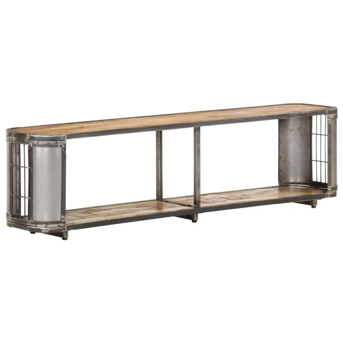 vidaXL - Tv-meubel - 150x30x40 - cm - massief - mangohout