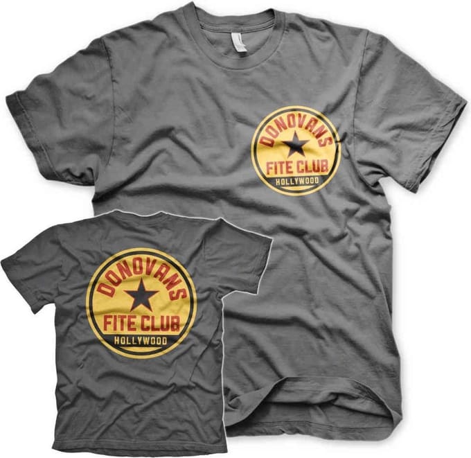 Ray Donovan Heren Tshirt -XL- Donovans Fite Club Grijs
