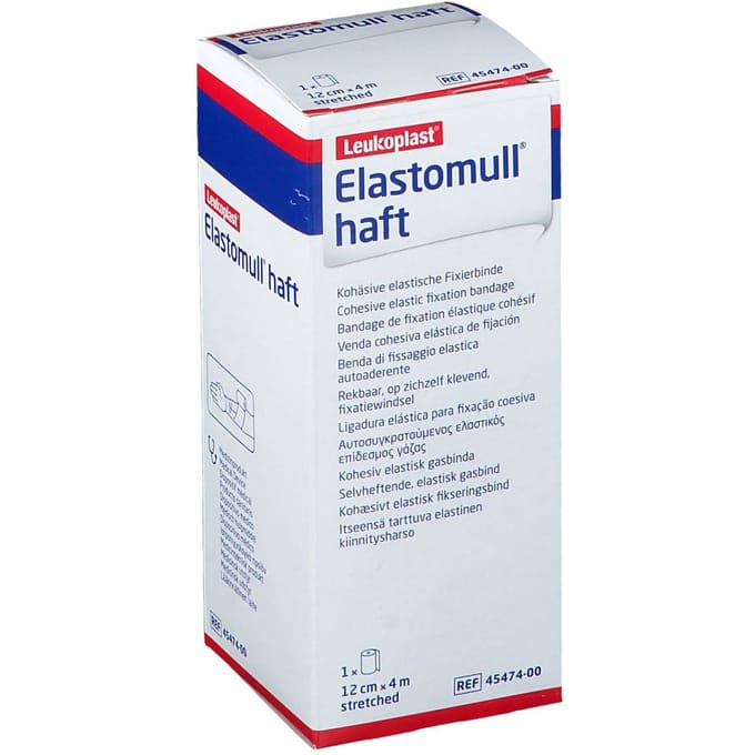 Elastomull Haft Fixatiewindel Elastisch Cello 12cm x 4m 1 Gaasverband