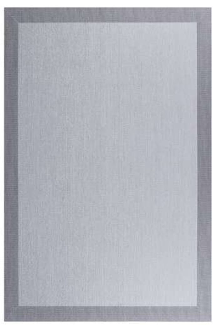 Storesdeco Premium vinyl vloerkleed, antislip, binnen/buiten – lichtgrijs,60 x 200 cm