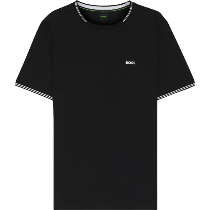regular fit T-shirt van katoenmix model 'TAUL '