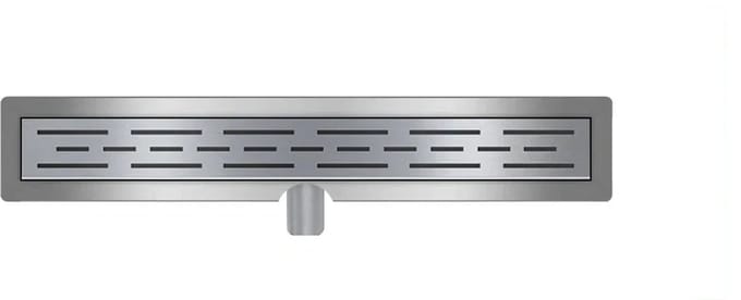 DutchLine - Douchegoot met flens en rooster - 700x70 – RVS