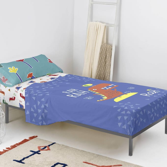Kinderlakenset Funnysaurus | Moshi Moshi