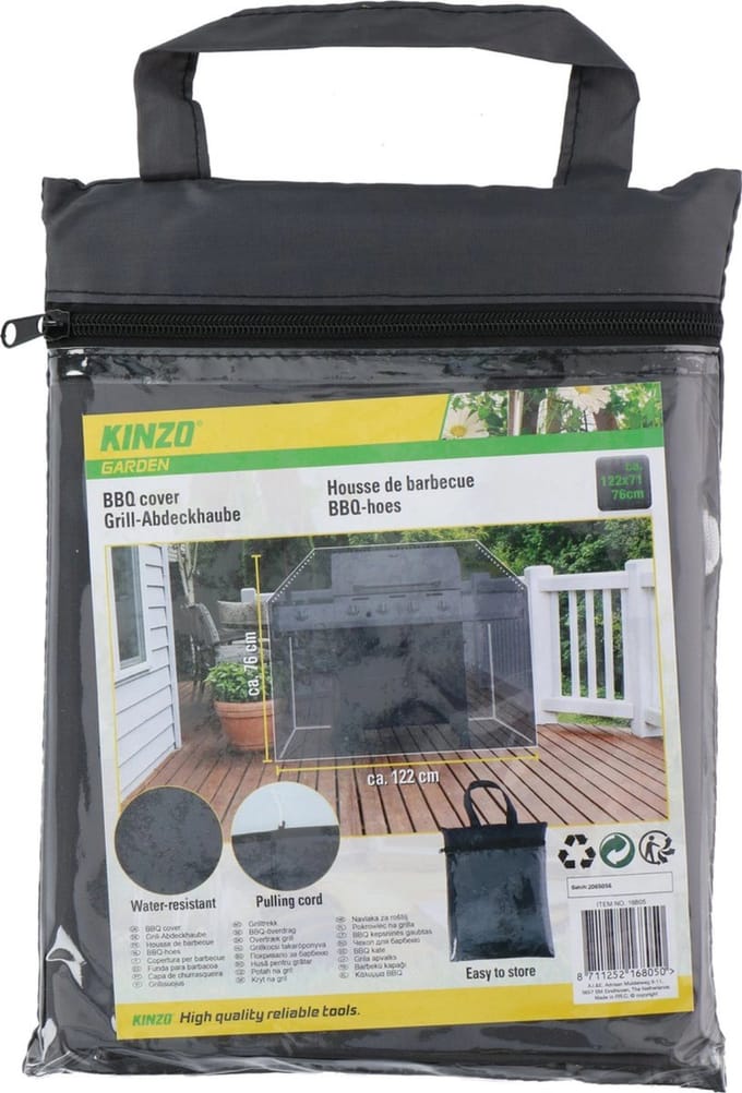 BBQ hoes - afdekzeil voor barbecue - 122X71X76cm
