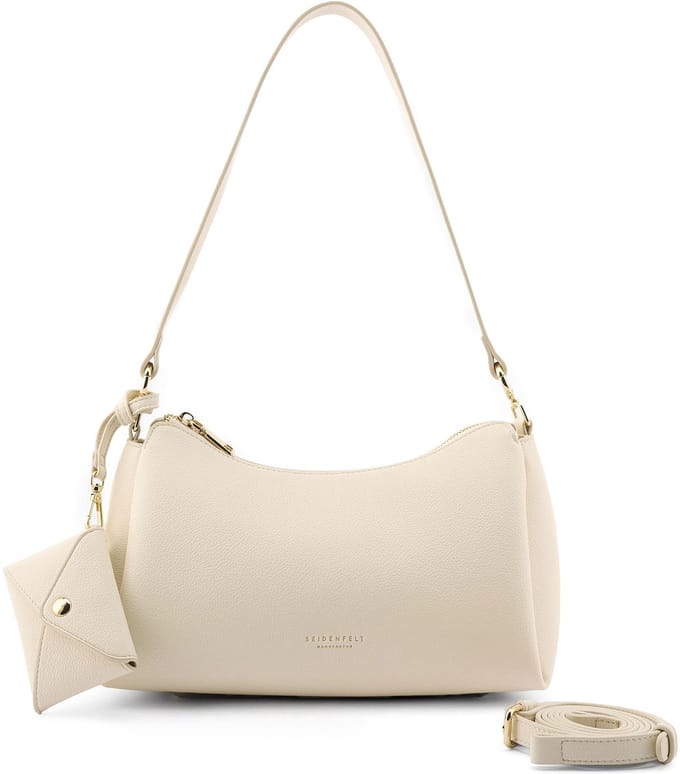 SEIDENFELT MANUFAKTUR schoudertas Meloy Shoulder Bag Soft Cream crème