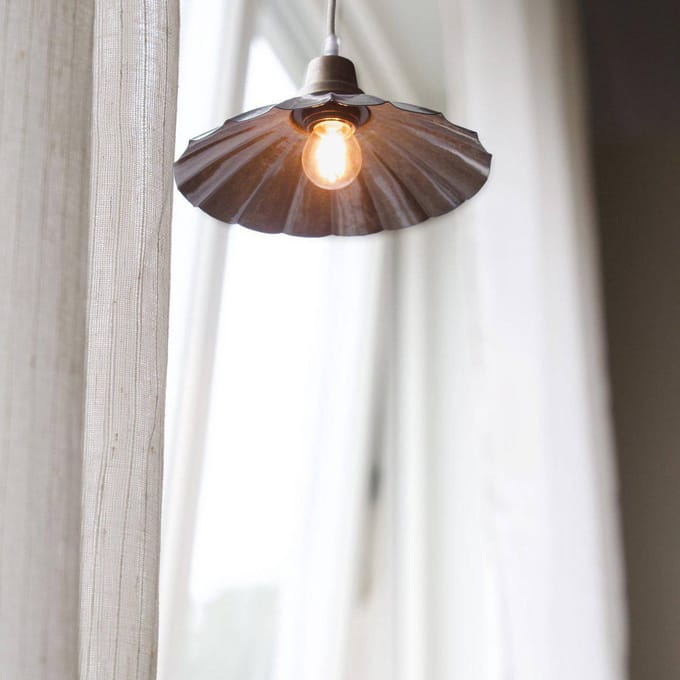 PR Home hanglamp Ester, blauw, Ø 24 cm, stekker, E27