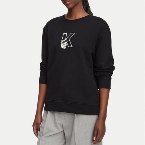 Sweaters Karl Lagerfeld B3w20047 Ikon Choupette Sweatshirt