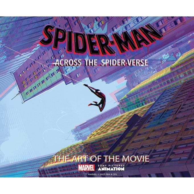 Livre d'art: Homme araignée: À travers le Spider-Verse: L'Art du Film, Relié black
