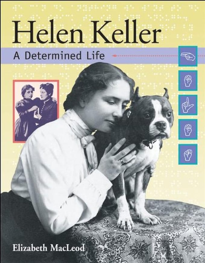 Biografie Inspirerend Leven Blinde en Dove Vrouw Auteur Activist
