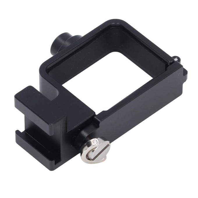 Adaptateur de Cadre d'Extension pour Caméra Osmo Pocket 3 Alliage d'Aluminium Support d'Extension Adaptateur de Caméra black