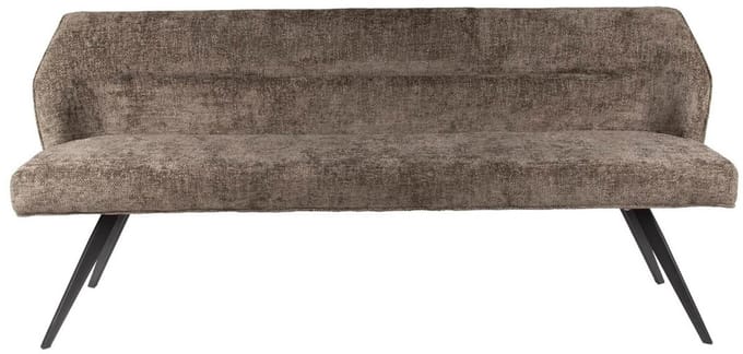 Fraaai - Diego eetkamerbank geweven 188 cm - taupe