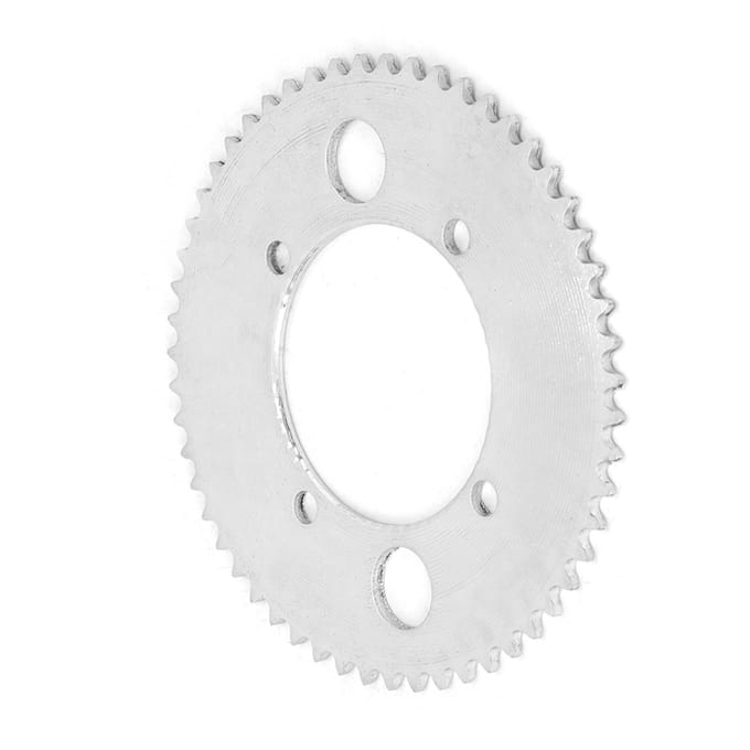 25H 55T 2.126in Achterkettingwiel Geschikt voor Razor E300 Compatibel #25 Elektrische Scooter white