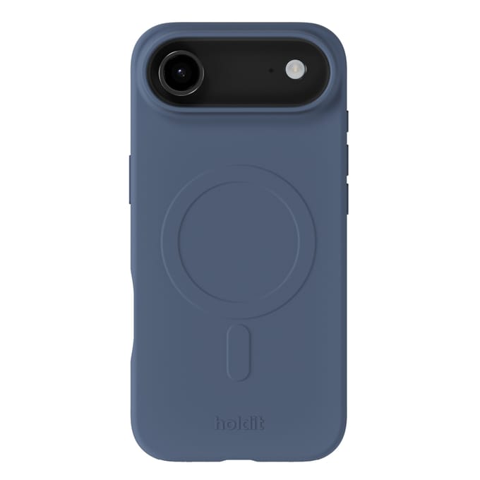 Holdit Soft geschikt voor MagSafe Case geschikt voor iPhone Air - Pacific Blue