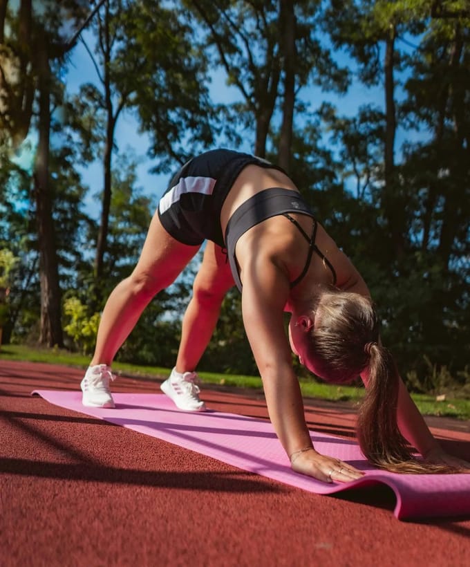 Oefenmat Loap Roof Yogamat Dikte 0,6 cm Roze - UNI