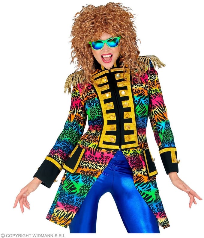 Slipjas disco zebra jaren 80 dames