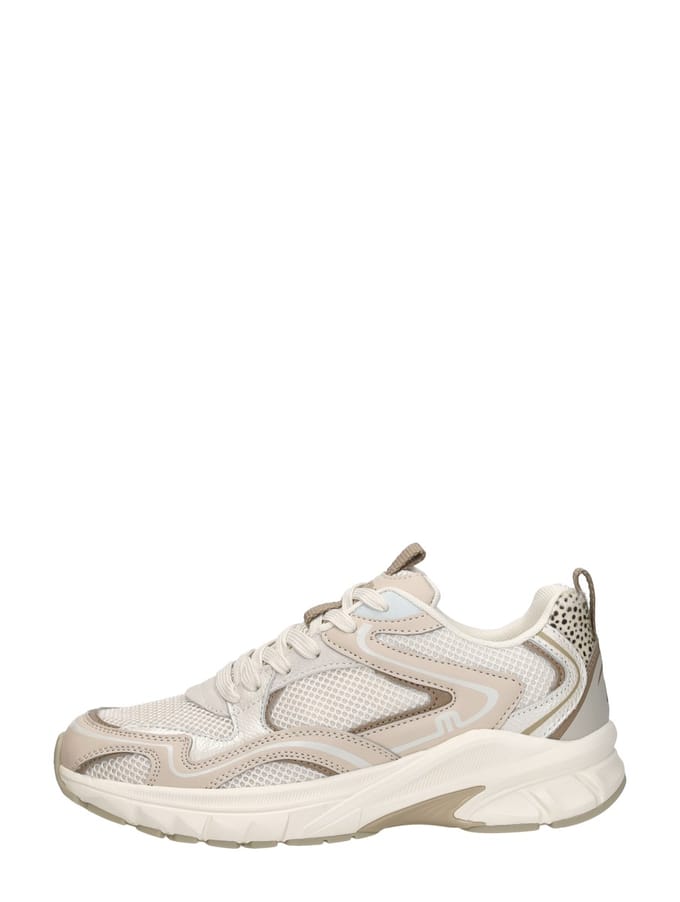Maruti Novi Leather beige sneakers