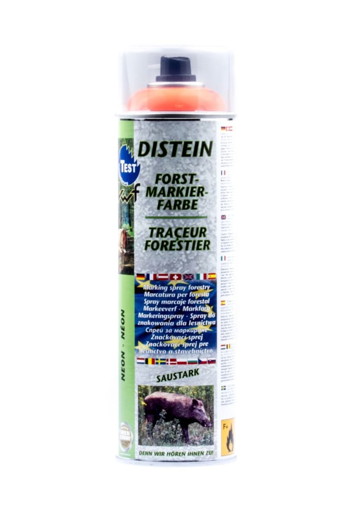 Distein fluor markeerverf hout oranje